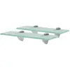 vidaXL Étagères murales 2 pcs Verre 30x20 cm 8 mm