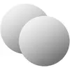 vidaXL Miroirs muraux 2 pcs 50 cm Rond Verre