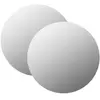 vidaXL Miroirs muraux 2 pcs 60 cm Rond Verre