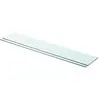 vidaXL Panneaux d'étagère 2 pcs Verre Transparent 90 x 15 cm