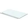 vidaXL Panneaux d'étagère 2 pcs Verre Transparent 60 x 30 cm