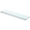 vidaXL Panneaux d'étagère 2 pcs Verre Transparent 70x15 cm