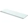 vidaXL Panneaux d'étagère 2 pcs Verre Transparent 70 x 20 cm