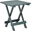 vidaXL Table pliable de jardin vert 45x43x50 cm plastique