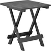 vidaXL Table pliable de jardin anthracite 45x43x50 cm plastique