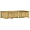 vidaXL Jardinière surélevée 196x100x50 cm Bois de pin imprégné