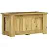 vidaXL Jardinière surélevée 100x50x50 cm Bois de pin imprégné