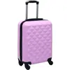 vidaXL Valise rigide Rose ABS