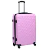 vidaXL Valise rigide Rose ABS