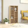 vidaXL Bibliothèque Chêne Sonoma 50x25x106 cm Aggloméré