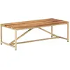 vidaXL Table basse 120x60x40 cm Bois solide