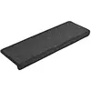 vidaXL Tapis d'escalier 15 pcs 65x21x4 cm Anthracite