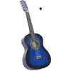 vidaXL Guitare classique de débutants et enfants Bleu 3/4 36"
