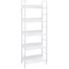 vidaXL Bibliothèque à 5 niveaux noir 60x27,6x158,5cm bois d'ingénierie