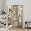 vidaXL Séparateur de pièce/Bibliothèque Chêne sonoma 100x24x140 cm