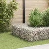 vidaXL Lit surélevé cube à gabion Fil d'acier 40x40x40 cm