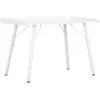 vidaXL Bureau Blanc 90x50x79 cm