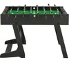 vidaXL Table de football pliante 121 x 61 x 80 cm Noir