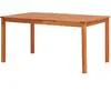 vidaXL Table de jardin 150x90x74 cm Bois d'acacia massif