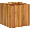 vidaXL Lit surélevé de jardin 50x50x50 cm Bois massif d'acacia