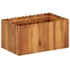 vidaXL Lit surélevé de jardin 50x30x25 cm Bois massif d'acacia