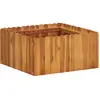 vidaXL Lit surélevé de jardin 50x50x25 cm Bois massif d'acacia