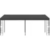 vidaXL Belvédère mural 3x6 m Anthracite Tissu