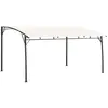 vidaXL Auvent pare-soleil de jardin 4x3x2,55 m Crème