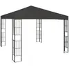 vidaXL Belvédère 3x3 m Anthracite