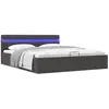 Vidaxl - Cadre de lit à rangement hydraulique sans matelas 180x200 cm