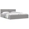 Cadre de lit à rangement hydraulique sans matelas 180x200 cm vidaXL