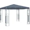 vidaXL Tonnelle 300 x 300 cm Anthracite