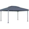 vidaXL Tonnelle 400x300 cm Anthracite Aluminium