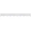 vidaXL Paravent 9 panneaux Tissu 1200 x 80 cm Blanc sable