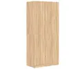 vidaXL Garde-robe Chêne sonoma 90x52x200 cm Aggloméré