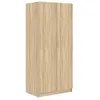 vidaXL Garde-robe Chêne sonoma 80x52x180 cm Aggloméré
