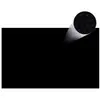 vidaXL Couverture de piscine Noir 260 x 160 cm PE