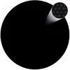 vidaXL Couverture de piscine Noir 210 cm PE