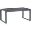 VIDAXL Table basse - Aluminium