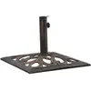 vidaXL Socle de parasol Bronze 12 kg 49 cm Fonte