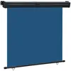vidaXL Auvent latéral de balcon 160x250 cm Bleu