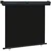 vidaXL Vidaxl Auvent Latéral De Balcon 170x250 Cm Noir