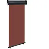 vidaXL Auvent latéral de balcon 85x250 cm Marron