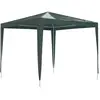 vidaXL Tente de réception professionnelle 2,5x2,5 m Vert 90 g/m²