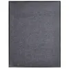 vidaXL Paillasson Gris 117x220 cm PVC