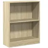 vidaXL Bibliothèque Chêne sonoma 60x24x76 cm Bois d'ingénierie