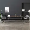 Chaise pivotante de salle à manger Gris Tissu Vidaxl Light grey
