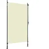 vidaXL Store roulant d'extérieur 120 x 270 cm Crème