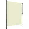 vidaXL Store roulant d'extérieur 150 x 270 cm Crème