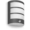 Python applique murale extérieure led Infrarouge Anthracite 1x6W, 21x17x8 cm - Philips